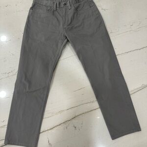 Brooks Brothers Red Fleece Chino Gray Men's Pants Size 33x30 100% Cotton